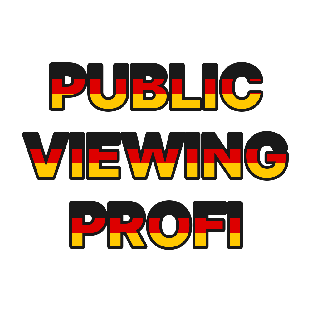 Public Viewing Profi – WM 2026 Fan Fake Tattoo | Schwarz-Rot-Gold 1 Public Viewing Profi – WM 2026 Fan Fake Tattoo | Schwarz-Rot-Gold – Schwarz-Rot-Gold Schriftzug auf weißem Grund